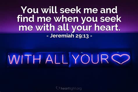 Jeremiah 29:13 — Today's Verse for Thursday, May 25, 2017