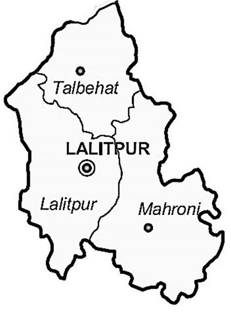 Lalitpur Map - Nepal