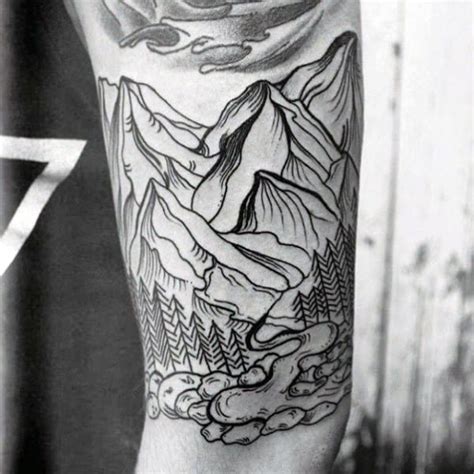 100 Forest Tattoo Designs For Men - Masculine Tree Ink Ideas