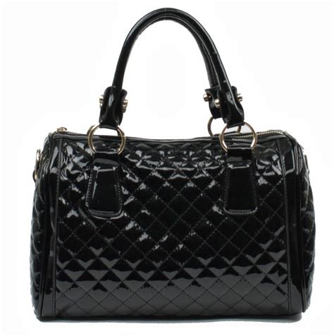 Black Leather Handbags | IUCN Water