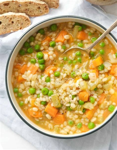 VEGETABLE BARLEY SOUP | Recipe | Vegetable barley soup, Barley soup ...