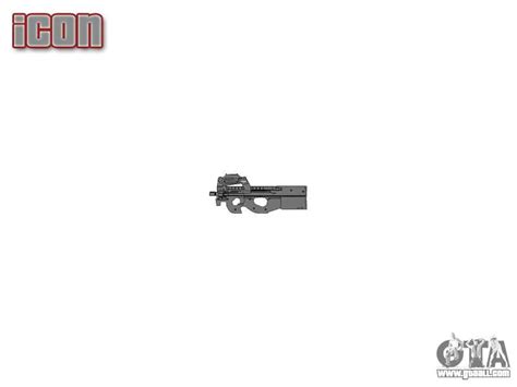 Gun Fabrique Nationale P90 to avoid being silenced for GTA 4