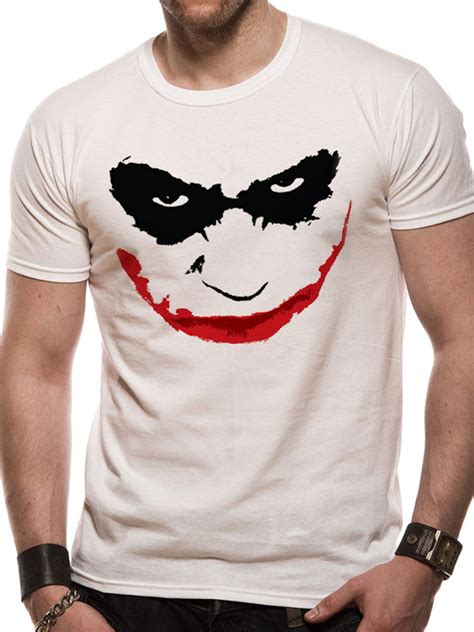 Batman The Dark Knight Joker Smile Logo Official Unisex T-Shirt. Buy ...