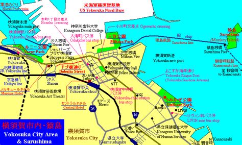 Yokosuka Map