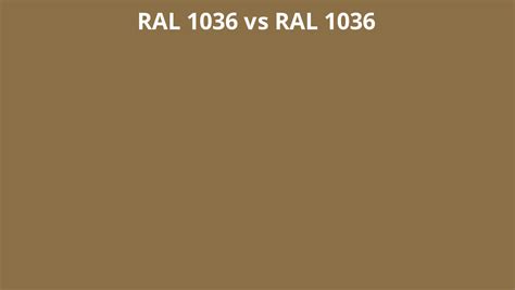 RAL 1036 vs 1036 | RAL colour chart UK