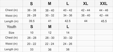 MyUniform - Sizing - Soccer Master