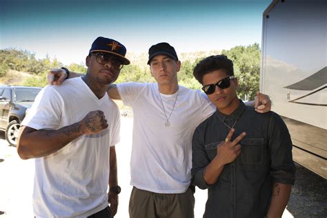 On The Set: Eminem, Royce Da 5’9″ & Bruno Mars “Lighters” - Rap Radar