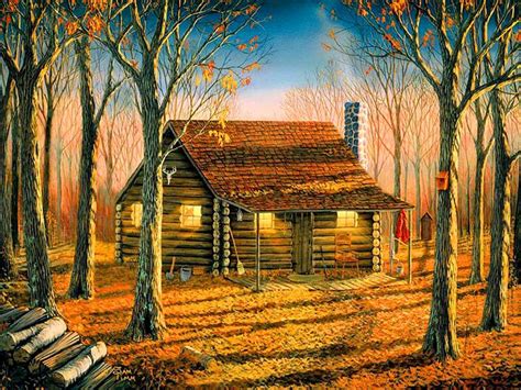 Cottage In Autumn Wallpapers - Wallpaper Cave