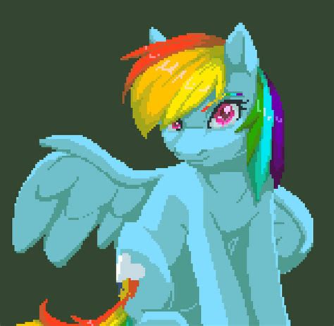 Pixel Rainbow by Tigra0118 on DeviantArt