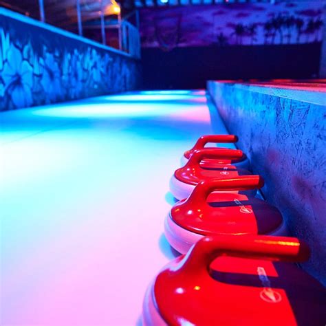 Ice-free Curling | Roxy Ball Room | Roxy Lanes