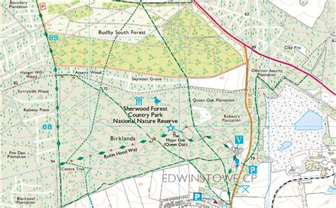 Robin Hood – The Facts and the Fiction » Sherwood Map 5