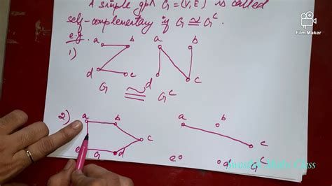 Graph Theory 15 Complement of a graph and Self complementary graph ...