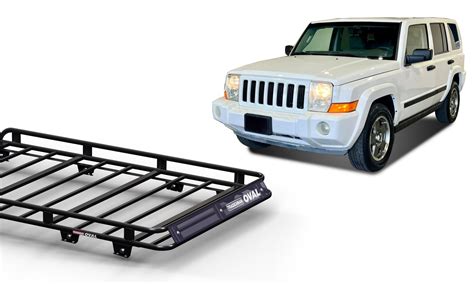 Jeep Commander XH 05/06 - 03/10 Wagon Oval Steel Roof Rack | Tradesman ...