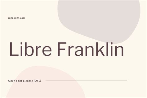 Enhance Readability and Visual Appeal with Libre Franklin Font | HipFonts