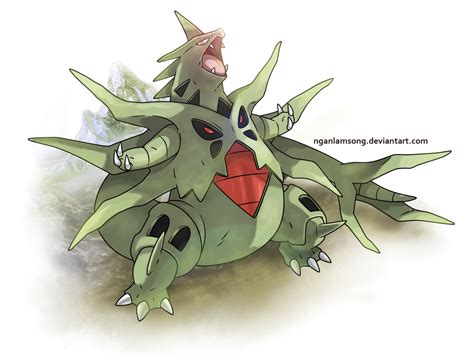 Mega Tyranitar by nganlamsong on DeviantArt