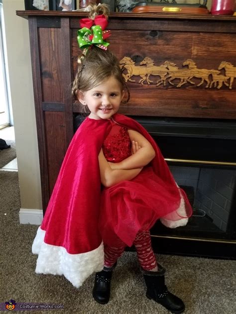 Cindy Lou Who Costume for Girl | Easy DIY Costumes