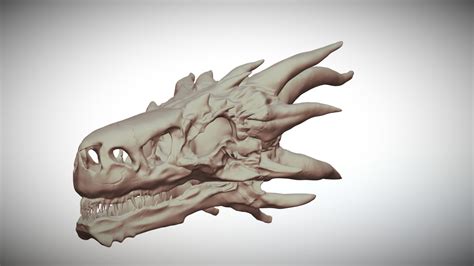 Balerion Skull - 3D model by lmjcarlos31 [f2ff81d] - Sketchfab