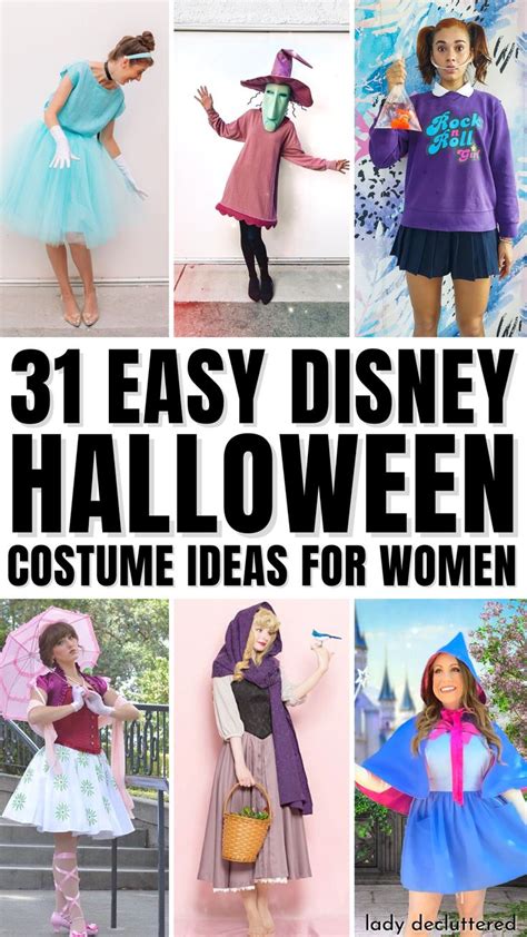 31 Easy Disney Halloween Costume Ideas for Women Disney Costumes For ...