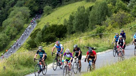 The Olympics Cycle Ride on Box Hill Dorking Surrey England in Summer ...