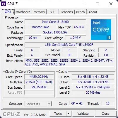 Intel Core I5 13400F Desktop CPU Review & Benchmarks