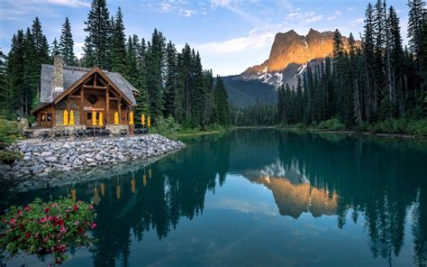 Cabin By The Lake Wallpapers - Wallpaper Cave