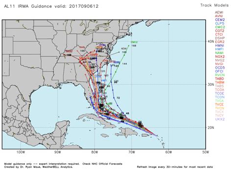 Here’s what the world’s most accurate weather model predicts for Irma ...