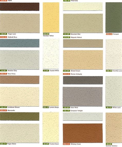 Dryvit Stucco Color Chart – Warehouse of Ideas