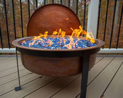 Fire Pit In Wood Deck | Fire Pit Ideas