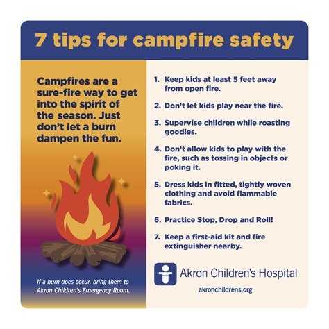 Do’s and Don’ts for safety around the campfire : Inside Children's Blog