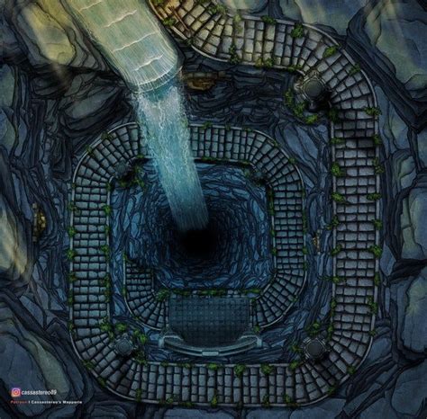 Steps out of the Underdark: battlemaps | Dungeon maps, Fantasy map ...