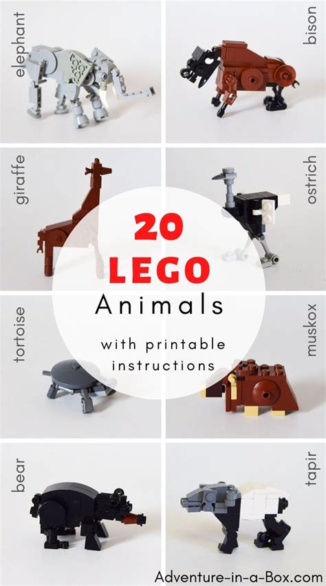 LEGO Animals Instructions