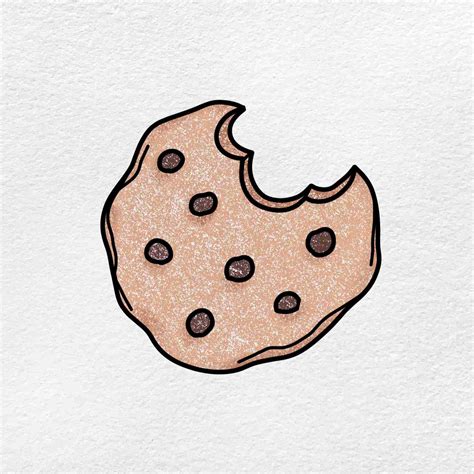 How to Draw a Cookie - HelloArtsy