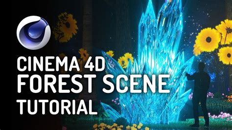 SURREAL Sci Fi Forrest Scene Free Tutorial in Cinema 4D - YouTube