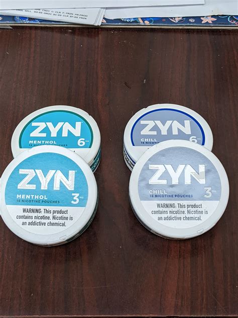 Two new ZYN flavors : r/Snus