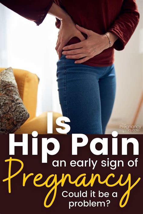 Is Hip Pain an Early Sign of Pregnancy? - The Pregnancy Nurse