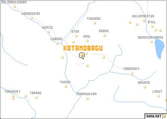 Kotamobagu (Indonesia) map - nona.net