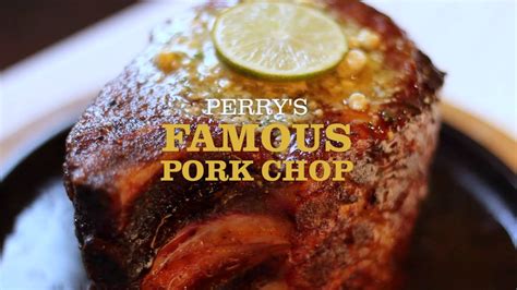 Perry's Famous Pork Chop Carving | Our Famous Pork Chop is something ...