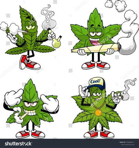 Weed Cartoon Characters