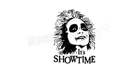 It's Showtime Beetlejuice SVG & PNG - Etsy