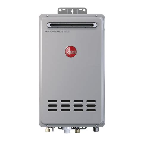 Tankless Water Heater Liquid Propane Single Wall Outdoor Gray 8.4 GPM ...