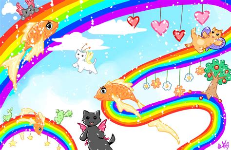 Rainbow Land by AnnaGiladi on DeviantArt