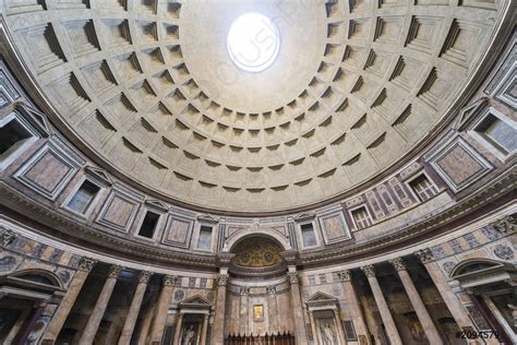 Interior of the Pantheon of Rome - stock photo 2094579 | Crushpixel