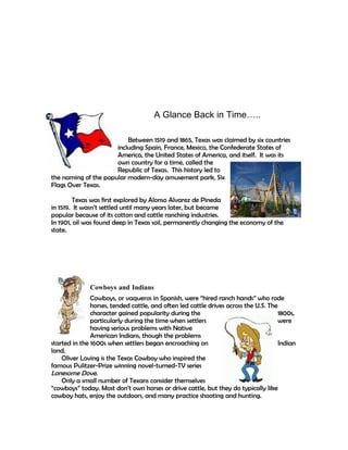 Texas Traditions | PDF