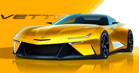 Check Out These Wild Renders Of The Next Gen C9 Corvette