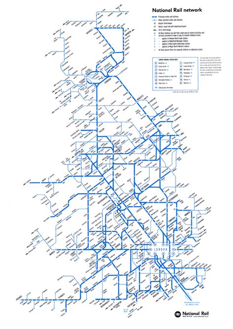 Trussell blog: national rail map