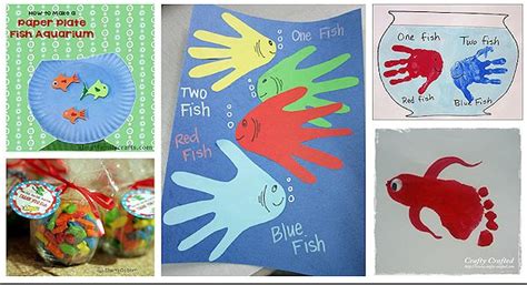 20 Dr. Seuss One Fish, Two Fish Crafts – About Family Crafts