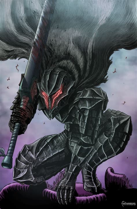 Berserker Armor! Colored by me - Berserk | Berserk, Manga, Dark fantasy art