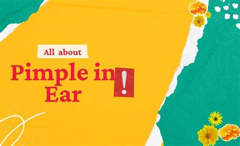 Pimple in Ear: Causes, Treatments, Prevention & More - Resurchify