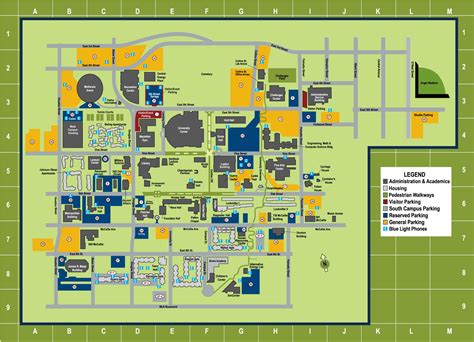 Ut Chattanooga Campus Map