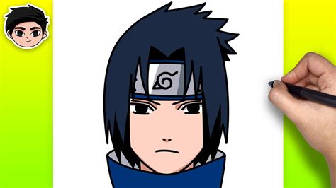 How To Draw Sasuke Uchiha | Naruto - Easy Tutorial - YouTube